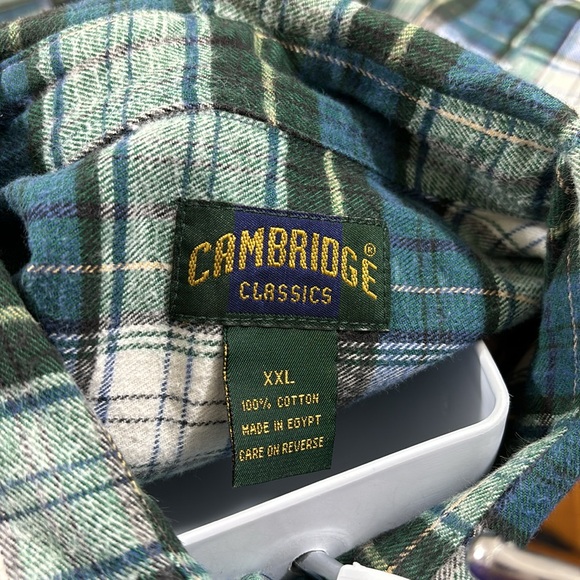 THE COOLEST CAMBRIDGE CLASSICS FLANNEL SHIRT XXL - Picture 3 of 3